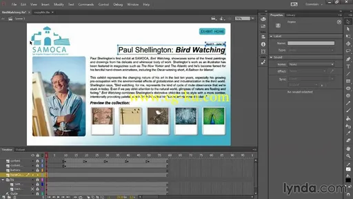 Lynda – Up and Running with Flash Professional CC 2013的图片2