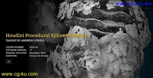 FXPHD – HOU120 – Houdini Procedural Spline Modeling的图片1