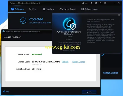 Advanced SystemCare Ultimate 7.1.0.625 DC 09.04.2014 Multilingual的图片1