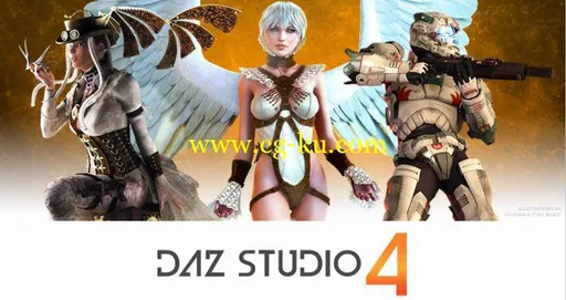 DAZ Studio Pro 4.6.0.18 with Ultimate Stonemason Makeover 14-in-1 Bundle的图片1