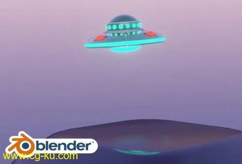 Skillshare – Create A Flying UFO With Blender的图片1