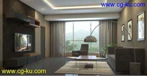 3D Visualization For Beginners: Interior Scene with 3DS MAX (updated 5/2020)的图片1