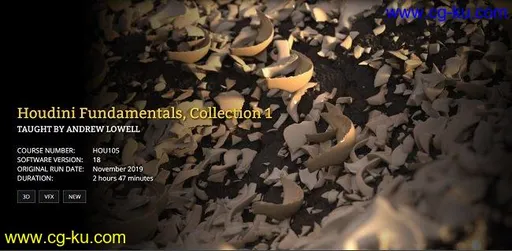 FXPHD – HOU105 – Houdini Fundamentals, Collection 1的图片1