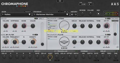 Applied Acoustics Chromaphone 1.0.8 WIN OSX的图片1