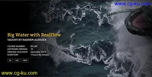 FXPHD – RFL205- Big Water With RealFlow的图片1