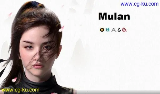 Yiihuu – Liu yifei likeness as Mulan for Photorealistic rendering的图片1