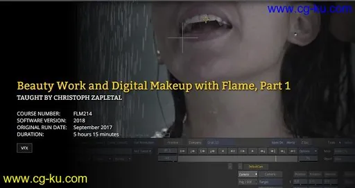 FXPHD – FLM214 – Beauty Work and Digital Makeup with Flame, Part 1的图片1