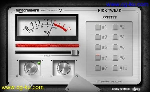 Singomakers Kick Tweak Kick Drum Enhancer v1.3.0 MacOS的图片1