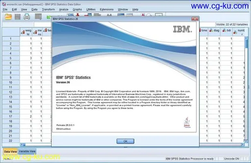 IBM SPSS Statistics 26.0 FP001 IF006的图片2