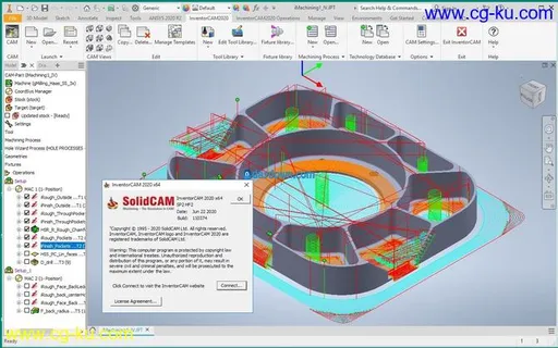 InventorCAM 2020 SP3 for Inventor 2018-2021 x64 Multilanguage的图片1