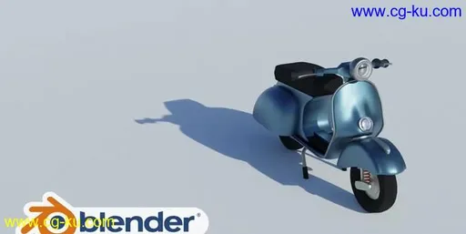 Skillshare – Create A Retro Moped With Blender 2.8的图片1