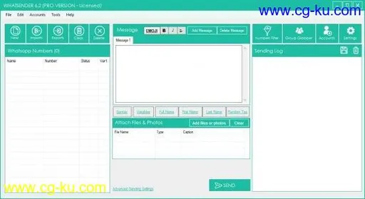 WHATSENDER Pro 6.2的图片1
