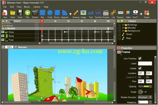 Hippo Animator 3.3.5162 Multilingual Portable的图片1