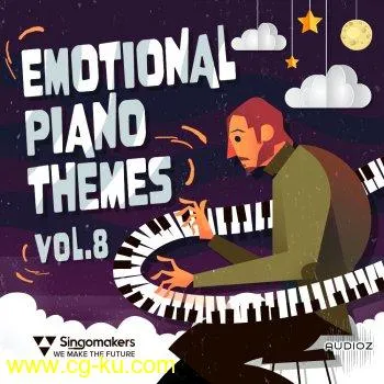 Singomakers Emotional Piano Themes Vol. 8 WAV MiDi的图片1