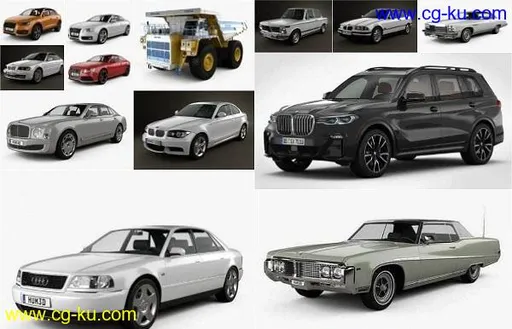 Car 3D Models Bundle June 2020的图片1