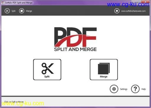 Softdiv PDF Split and Merge 1.0 + Portable的图片1