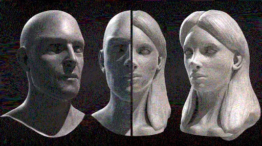 Sculpting Male and Female Faces in ZBrush的图片1