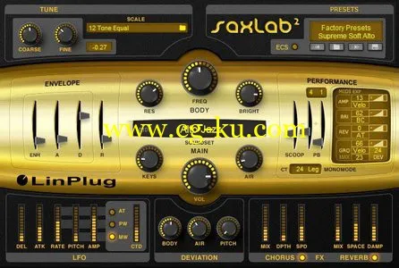 LinPlug SaxLab v2.1.8 VSTi x86/x64-CHAOS的图片1