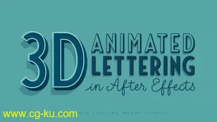 Skillshare – 3D Animated Lettering in After Effects: 9 Styles, Infinite Possibilities的图片1