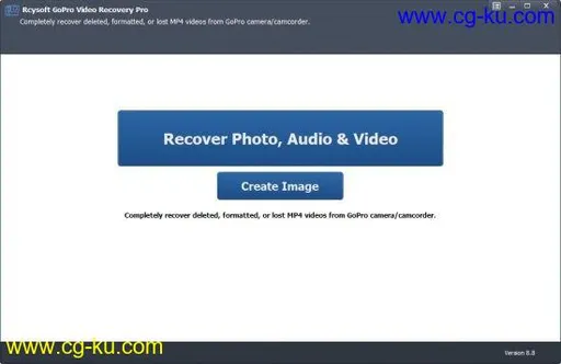 Rcysoft GoPro Video Recovery Pro 8.8.0.0 Multilingual的图片1