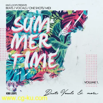 King Loops Summertime Beats And Vocals Volume 1 WAV MiDi-DISCOVER的图片1