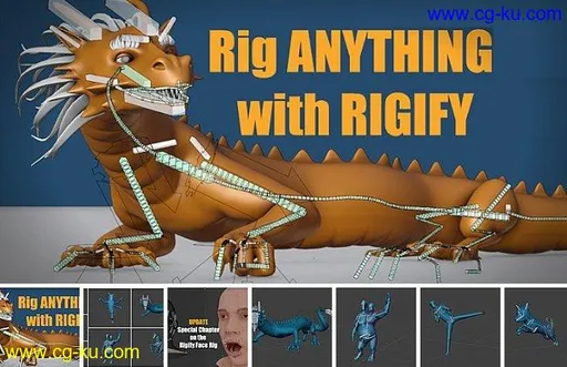 BlenderMarket – Rig Anything With Rigify – (Modules 1 and 2)的图片1