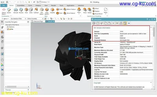 Siemens NX 1919.3400 (NX 1899 Series)的图片2