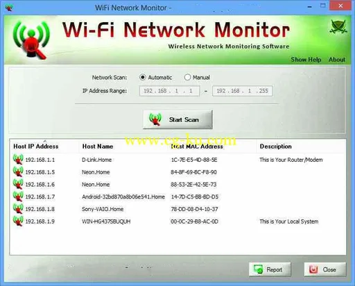 WiFi Network Monitor v1.0 Final + portable的图片1