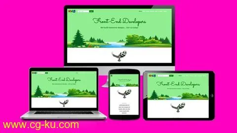 Front-End Web Development! Build Responsive Websites In 2020的图片1