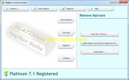 RegRun Security Suite Platinum 7.77.0.177的图片1