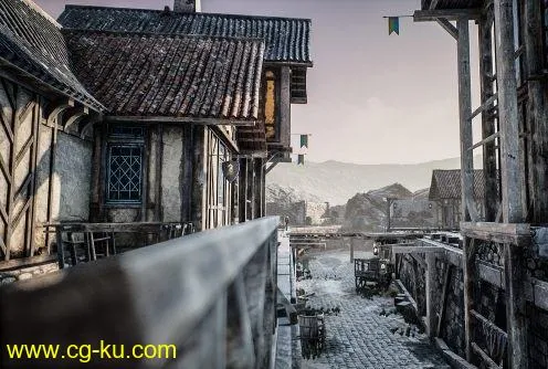 Unreal Engine Asset – Fantasy and Medieval Architecture Kit的图片1