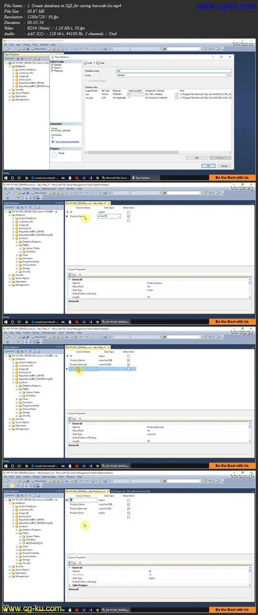 Export Excel Data to SQL in C#-Barcode Scanner in C# and SQL的图片1