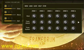 Strezov Sampling frame DRUM X3M KONTAKT的图片2