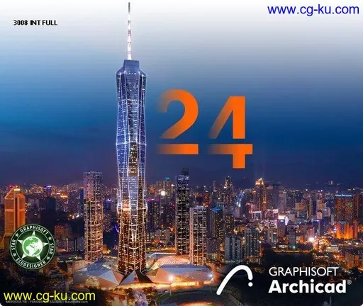 GRAPHISOFT ARCHICAD 24 Build 3008的图片1