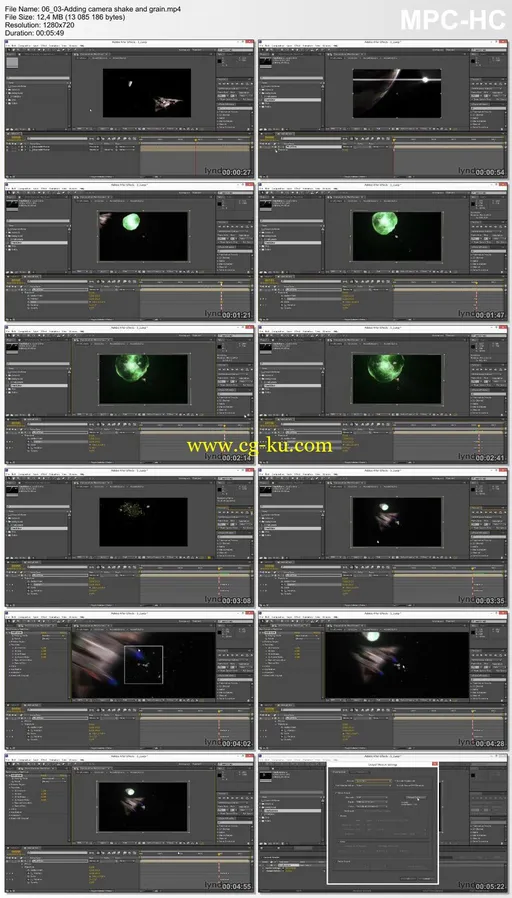 VFX Techniques: Space Scene 02: Compositing in After Effects (w/ Project Files)的图片2