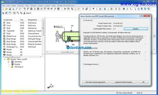 AutoPIPE Vessel CONNECT Edition V41 Update 4的图片3