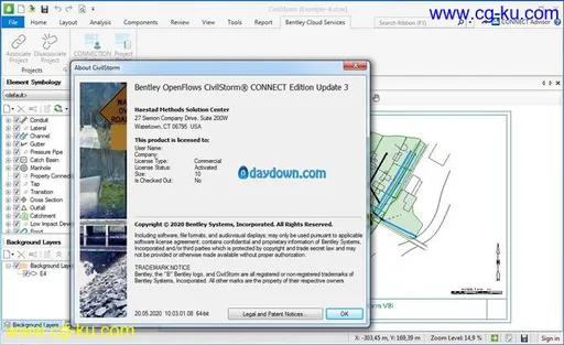 OpenFlows CivilStorm CONNECT Edition Update 3 (build 10.03.01.08)的图片2