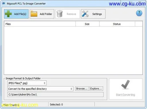 Mgosoft PCL To Image Converter 9.1.0的图片1