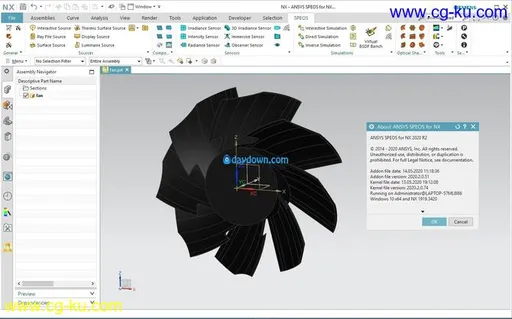 ANSYS SPEOS 2020 R2 for Siemens NX Series x64的图片2