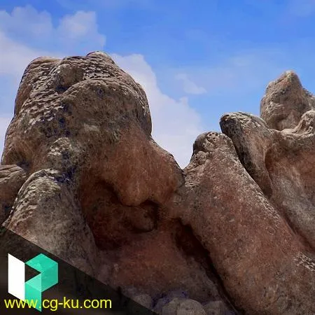 Levelup.Digital – Modeling, Texturing, and Shading Volcanic Rocks for Unreal – Casper Wermuth的图片1