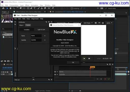 NewBlueFX Titler Pro 7 Ultimate 7.2.200609的图片1