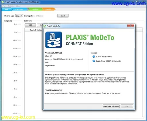 PLAXIS MoDeTo CONNECT Edition V20 Update 3的图片2