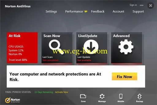 Norton AntiVirus / 360 / Internet Security 2014 21.3.0.12的图片1