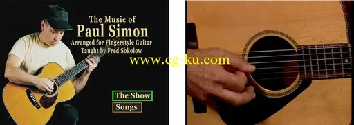 Grossman Guitar Workshop – Fred Sokolow – Paul Simon – DVD (2004) 德国格罗斯曼吉他课程(含PDF)的图片3