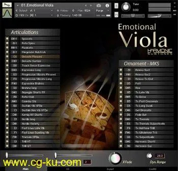Best Service Emotional Viola KONTAKT的图片1