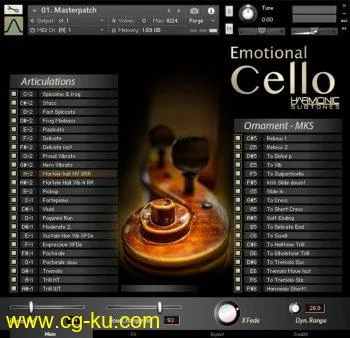 Best Service Emotional Cello v1.5 KONTAKT的图片1