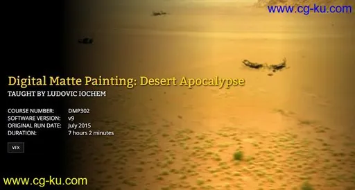 FXPHD – DMP302 – Digital Matte Painting Desert Apocalypse的图片1