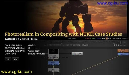 FXPHD – NUK313 Photorealism in Compositing with NUKE Case Studies的图片1