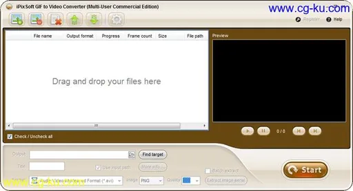 iPixSoft GIF to Video Converter 3.0.0的图片1