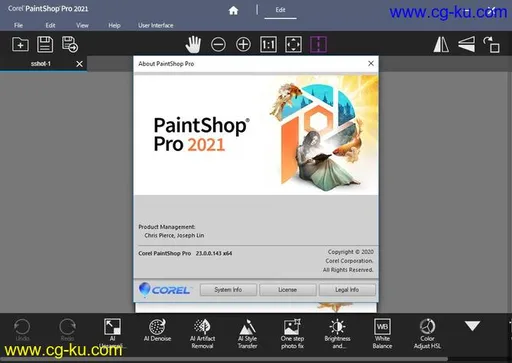 Corel PaintShop Pro 2021 v23.0.0.143 Multilingual的图片2